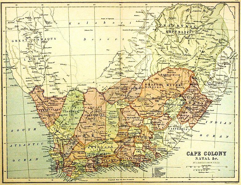 Nelson Mandela Timeline 1800-1899
