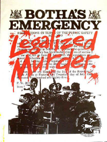 Partial State of Emergency, July 1985