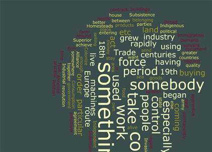 Key terms: The Industrial Revolution in Britain and Southern Africa from 1860