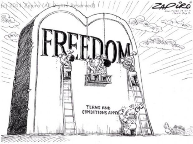 Remembrance of Albertina Sisulu through the Work of Cartoonists