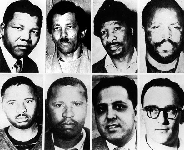 People involved in Rivonia Trial 1963-1964