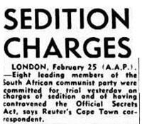 The Sedition Trial 1946 - 1948