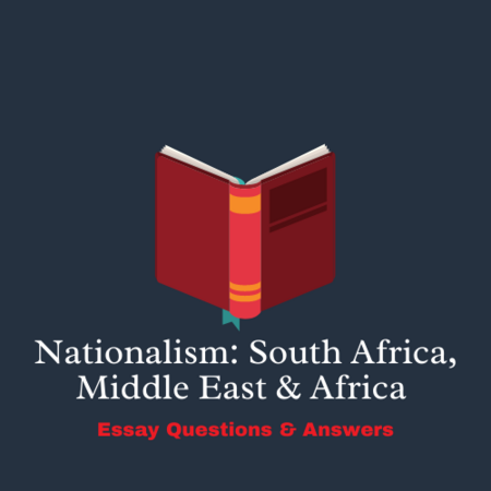 History Grade 11 - Topic 4 Essay Questions