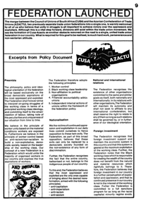Federation launched