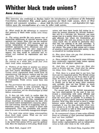 Whither black trade unions?