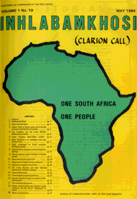 Clarion Call Volume 1 Number 10 May 1984