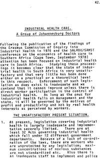 Industrial health care 