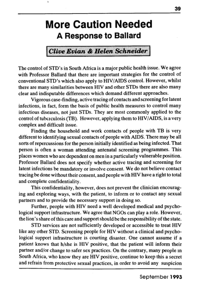 More caution needed: a response to Ballard