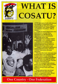 What is Cosatu?