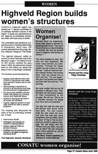 Highveld region builds womens structures