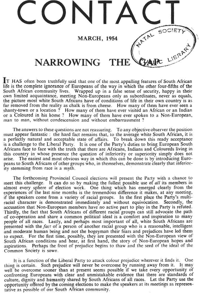 Contact March 1954