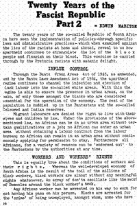 Twenty years of the fascist republic: Part two