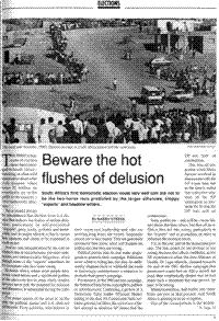 Beware the hot flushes of delusion
