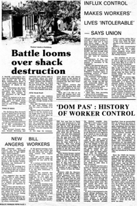Battle looms over shack destruction
