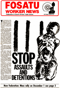 Fosatu Worker News No 42 October 1985