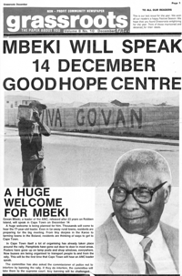 Grassroots Volume 8 Number 10 December 1987