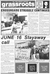 Grassroots Volume 7 Number 4 June  1986
