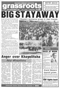 Grassroots Volume 5 Number 7 November 1984