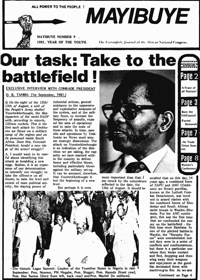 Mayibuye Number 9 1981Year of the Youth