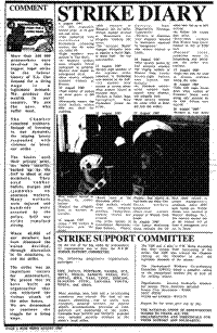 Strike diary