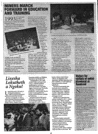 Lixesha lokukhetha ngoku!(article written in Xhosa language)