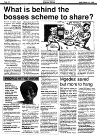 Mgedezi saved but more to hang