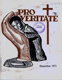 Pro Veritate Volume 10  Number 8 December 1971
