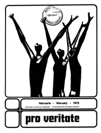 Pro Veritate Volume 13  Number 10 February 1975