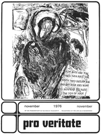 Pro Veritate Volume 15  Number 6 November 1976