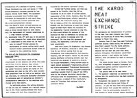 The Karoo Meat Exchange strike