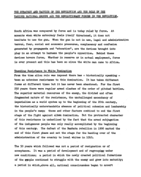 The strategy and tactics of the revolution and the role of the various national groups and the revolutionary forces in the revolution
