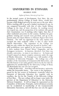 Universities in ethnasia