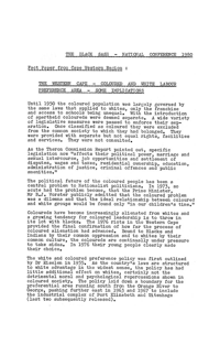 
The Western Cape- Coloured and White Preference Area-  Some Implications : Paper presented at National Conference 1980
