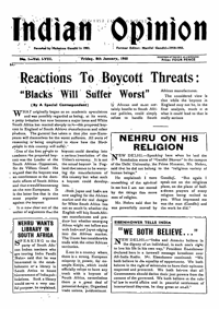 Indian Opinion Vol.58 No.1 Feb 1960
