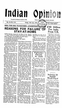 Indian Opinion Vol.59 No.23 Jun 1961