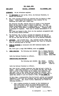 
Minutes of the Black Sash National Conference held at East London
