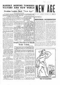 New Age Vol.1 No.2 Nov. 1954
