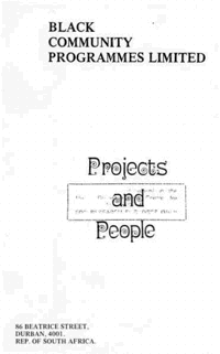 Black Community Programmes Limited: Projects and people
