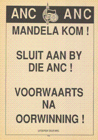ANC : ANC : Mandela Kom!