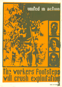 United in action the workers footsteps will 