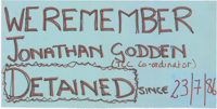 We remember Jonathan Godden