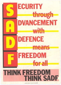 
Security through advancement with defence means freedom for all 
