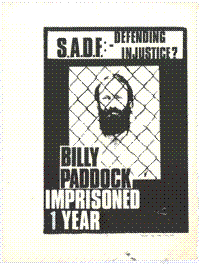 Billy Paddock: imprisoned one year