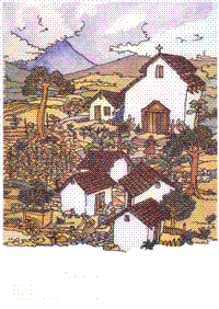 Artwork of a pastoral scene