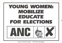Young women: mobilize: educate for elections