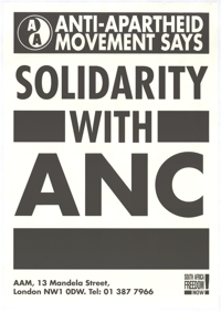 Solidarity with ANC