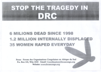 Stop the tragedy in DRC