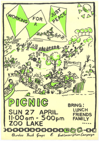 Working for a just peace: picnic