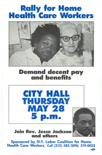 Rally for home health care workers