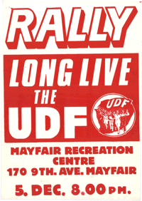 Rally : long live the UDF